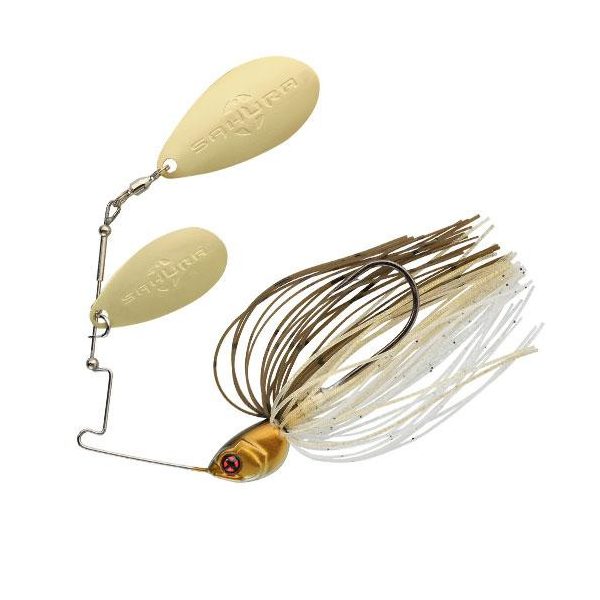 Sakura Cajun DI 10,5gr JC18 Spinnerbait - Glanzend Goud