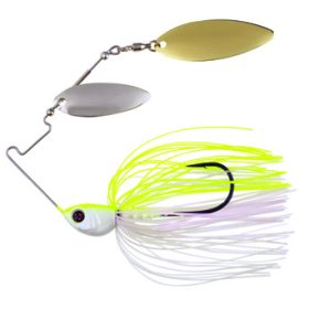   Sakura Cajun Spinnerbait DI Spinnerbait Jc2 (Wit & Chart) - 10,5gr