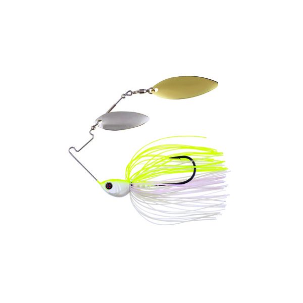 Sakura Cajun Spinnerbait DI Spinnerbait Jc2 (Wit & Chart) - 10,5gr