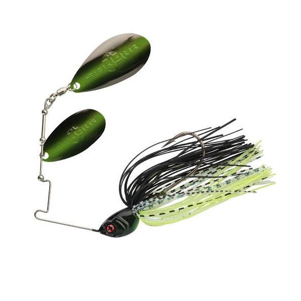 Sakura Cajun DI 17,7gr JC20 Spinnerbait - Zwart Chart