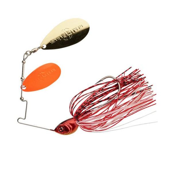 Sakura Cajun DI 17,7gr JC22 Spinnerbait - Lente Rood