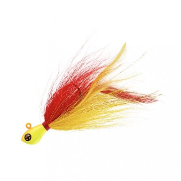 Sakura - R JIG BUCKTAIL 14 G - RT (Red Trauma) - Gevederde JIG kop