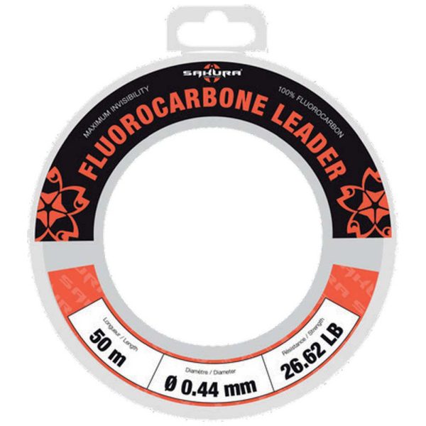 Sakura FLUOROCARBONE LEADER 50M spin onderlijn