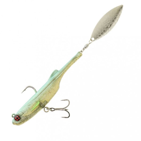 Sakura - SLASH BLADE 150 - 150MM / 62G - 087 (Ayu) - Rubberen kunstaas - Met draaiende staart