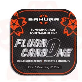 Sakura FLUOROCARBONE 25M spin onderlijn