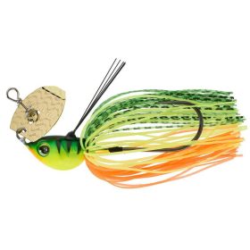 Sakura Cover Bladed Jig Fire Tiger 14gr Jig met rokje