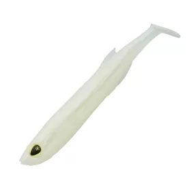   Sakura Xprat Shad 90 Pearl White 9,0cm 5,0gr Plastic Kunstaas 6st
