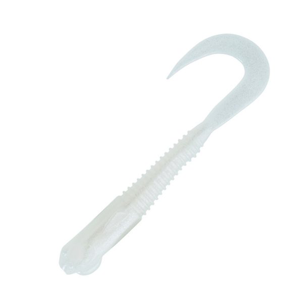 Sakura Gooby Curl 100 Pearl White 10,0cm 8,2gr Plastic Kunstaas