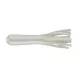 Sakura Tubflow Pearl White 9,2cm 7,2gr Plastic Kunstaas 6 stuks