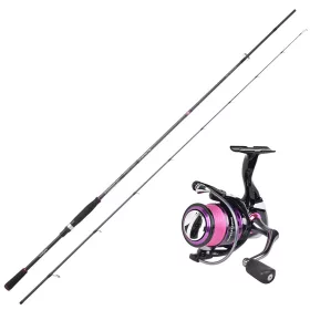   Sakura Stingray EGI Epinning 2,13m 10-40gr Spinhengel met Stingray EGI 3504 FD voorremmolen, met gevlochten lijn