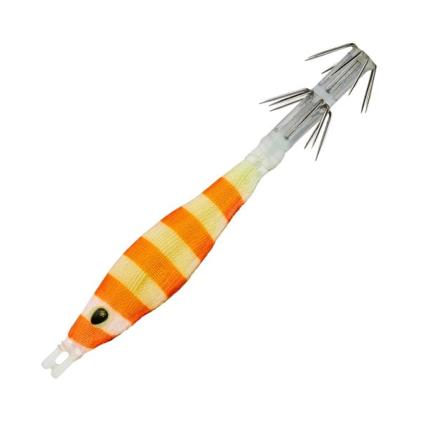Sakura Stingray Oppai 1.2 Glow Zebra Wit-Oranje 5cm 2,5gr Oppai Jig