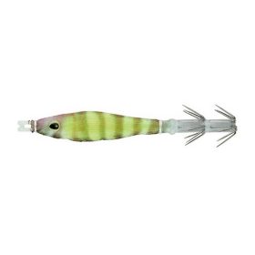   Sakura Stingray Soft 3.0 Glow Zebra Brown-Orange 9,5cm 16,2gr Squid Jig