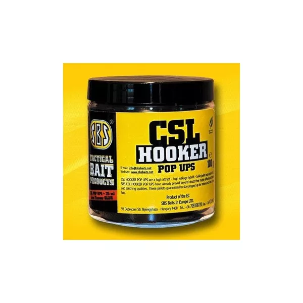 SBS CSL Hooker Pop Ups Green Crab 100 Gm 16 Mm