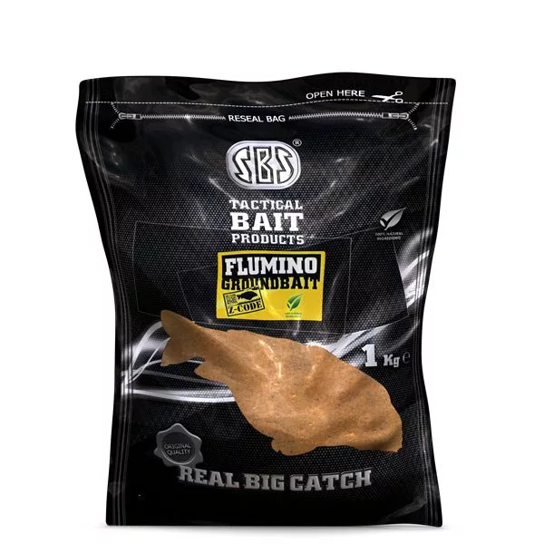 SBS Flumino Groundbait Z-Code Natur Grondvoer 1kg