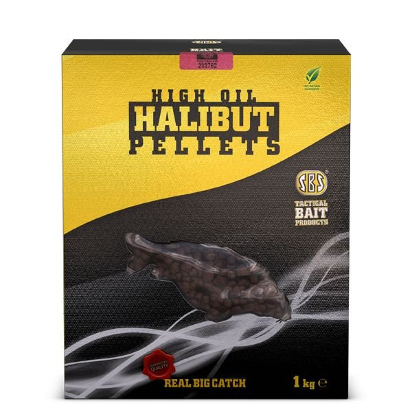 Sbs High Oil Halibut Pellets Fish 1 Kg 8 Mm