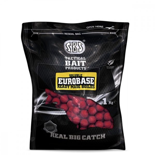 Oplosbaar Eurobase Kant-en-klaar Boilie 20Mm/1Kg-Inktvis&Octopus&Moerbei