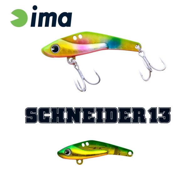Ima Schneider 13 5,5cm 13gr 009 Green Gold Műcsali