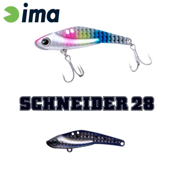 Ima Schneider 28 7,3cm 28gr 018 Black & Black Műcsali