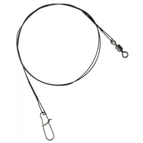   SERT - 7 STRAND TRACE + SWIVEL AND SNAP LINK - 50CM - 7KG - Bijtbestendige voorslag