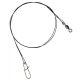 SERT - 7 STRAND TRACE + SWIVEL AND SNAP LINK - 50CM - 15KG - Bijtbestendige voorslag