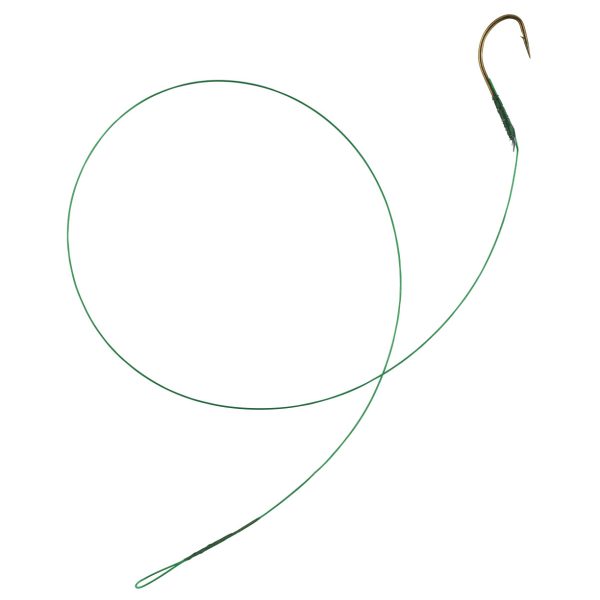 SRT Steel Rig 7-strengs 40cm, 7kg Stalen Onderlijn Met 1/0 Enkele Haak 3 stuks