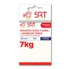 SRT Steel Rig 7-strengs 40cm, 7kg Stalen Onderlijn Met 6 Dreg 3 stuks