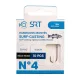 SRT Surf-Casting Special 0,35mm 100cm Monofil 2 Voorbevestigde haak 10 st.