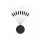 SERT - STOP FLOAT STICK BLACK L - Stopper