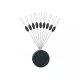 SERT - STOP FLOAT OVAL BLACKS S - Stopper