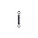 SERT - TRIPLE ROLLING SWIVELS - BLACK N°12 X4 - Wartel