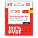 Sert Fluorocarbon SRT 100% PVDF 0,25mm 50m Fluorocarbon Onderlijn