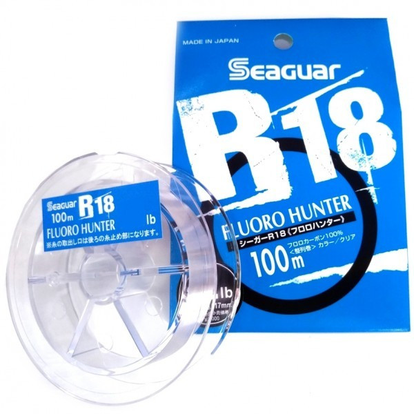 Seaguar R18 Fluoro Hunter Tact 0,235mm 100m Fluorocarbon Voorslaglijn