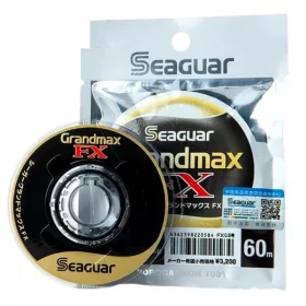 Seaguar Grandmax FX 0,128mm 60m Fluorocarbon Voorslaglijn