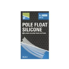 Preston Pole Float Silicone 0,3mm Siliconen Buis 15st