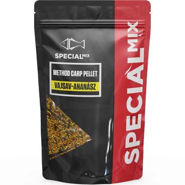 Speciál Mix 2,5mm Boterzuur-Ananas Method Karpel Pellet 500gr
