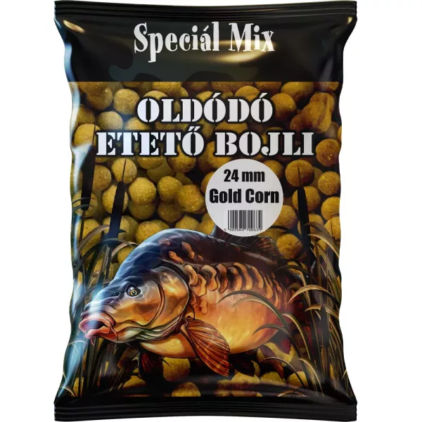 Speciál Mix 24mm Gold Corn Oplosbare Voerboilie 1kg