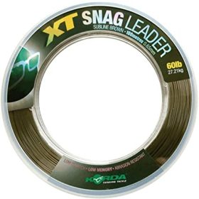   Korda XT Snag Leader 0,60mm 60lb Nylon 100m - karper voorslaglijn