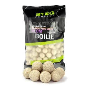 Stég Long Life Boilie 20mm Boterzuur-Pruim Voerboilie 800gr