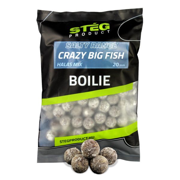 Stég Zoute Bojlie Range - Crazy Big Fish Vismix 20mm 800g