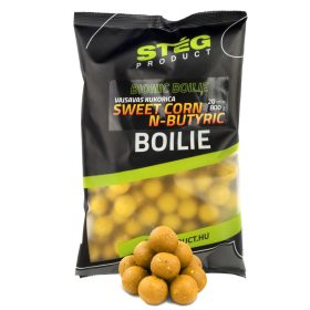 Stég Bionic Boilies 20mm Maïs-Boterzuur Voer Boillie 800gr