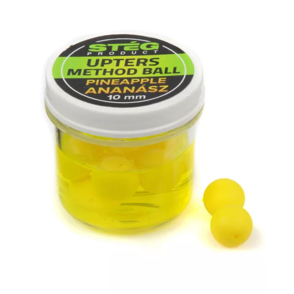 Stég Upters Method Ball Wafter Ananas 10mm 8db