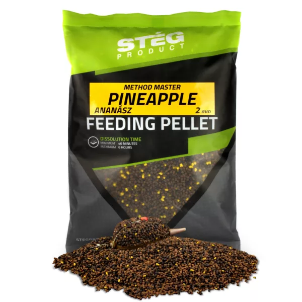 Stég Voerpellet 2mm Ananas 800g