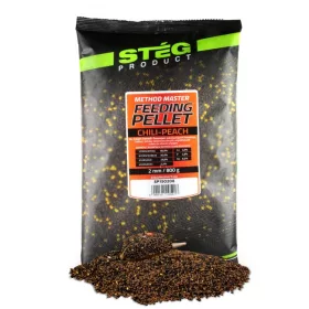 Stég Feeding Pittige Perzik 2mm 800gr Voerpellet