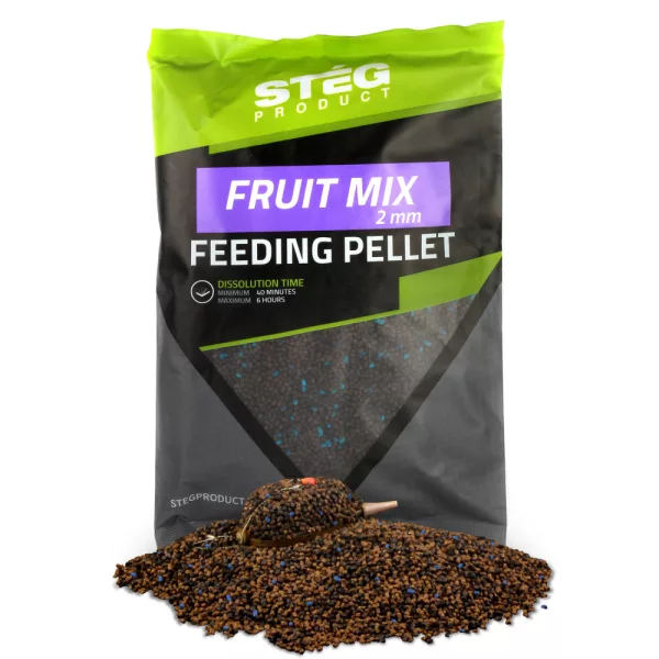 Stég Voerpellet 2mm Fruitmix 800g