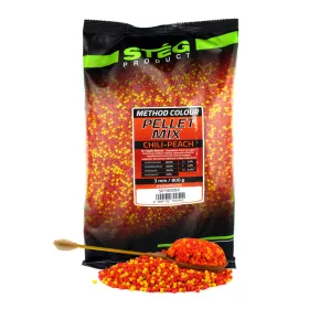 Stég Chili-Perzik 3mm Pellet Mix 800gr
