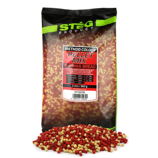 Stég Paprika-Brood 3mm Pellet Mix 800gr