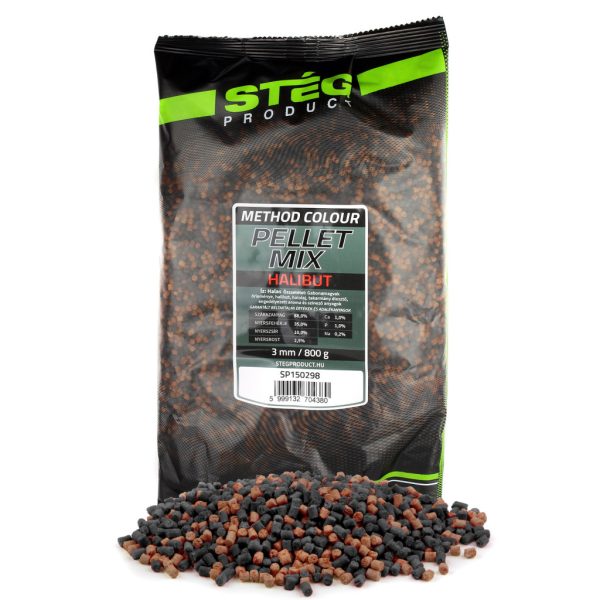 Stég Pellet Mix 3mm Heilbot Pellet 800gr