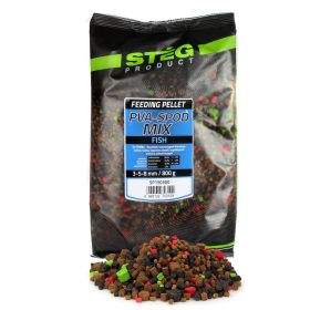 Stég PVA-Spod Mix 3-5-8mm Vis Pelletmix 800gr