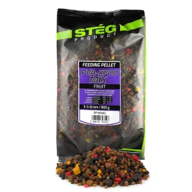 Stég PVA-Spod Mix Fruitige 3-5-8mm Pelletmix 800gr
