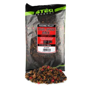 Stég Pva-Spod Mix Sweet Spicy Zoete Kruiden 3-5-8mm 800gr